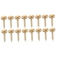 thumbnail image 4 of FRCOLOR 16 pcs  Upholstery Tacks Mirror Fixing Screws Mirror Screws with Decorative Caps, 4 of 8