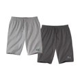 thumbnail image 1 of Atlas For Men - Pantalones Cortos de Jersey para Hombre - Pack de 2 (Gris Antracita, Gris Oscuro), 1 of 4