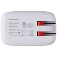 thumbnail image 4 of Ventev 27W (USB-A + USB-C) Dual Port Ultra Fast Wall Charger - Gray / White, 4 of 6