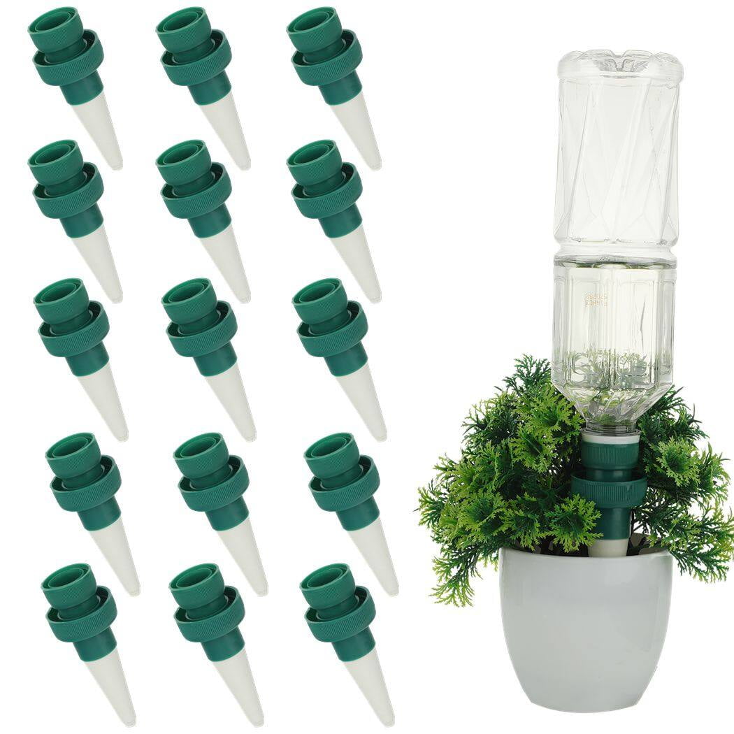 Self Watering Spikes, 15 Pcs Plant Watering Spikes Adjustable Water