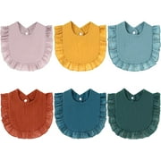 Baby Bandana Drooling Bibs Sets Teething Muslin Cotton Bibs for Boys Girls Toddlers Newborn Unisex