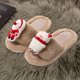 thumbnail image 5 of Xihbxyly Ofertas de Hoy Pantuflas de Papá Noel para Mujer, Pantuflas para El Dormitorio, Pantuflas para Mujer, Pantuflas con Forro Peludo y Cómodo, 5 of 7