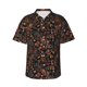 thumbnail image 1 of Fotbe Floral Camisa Hawaiana para Hombre Unisex – Camisa Casual de Verano con Botones de Manga Corta de Algodón y Lino,Large, 1 of 7