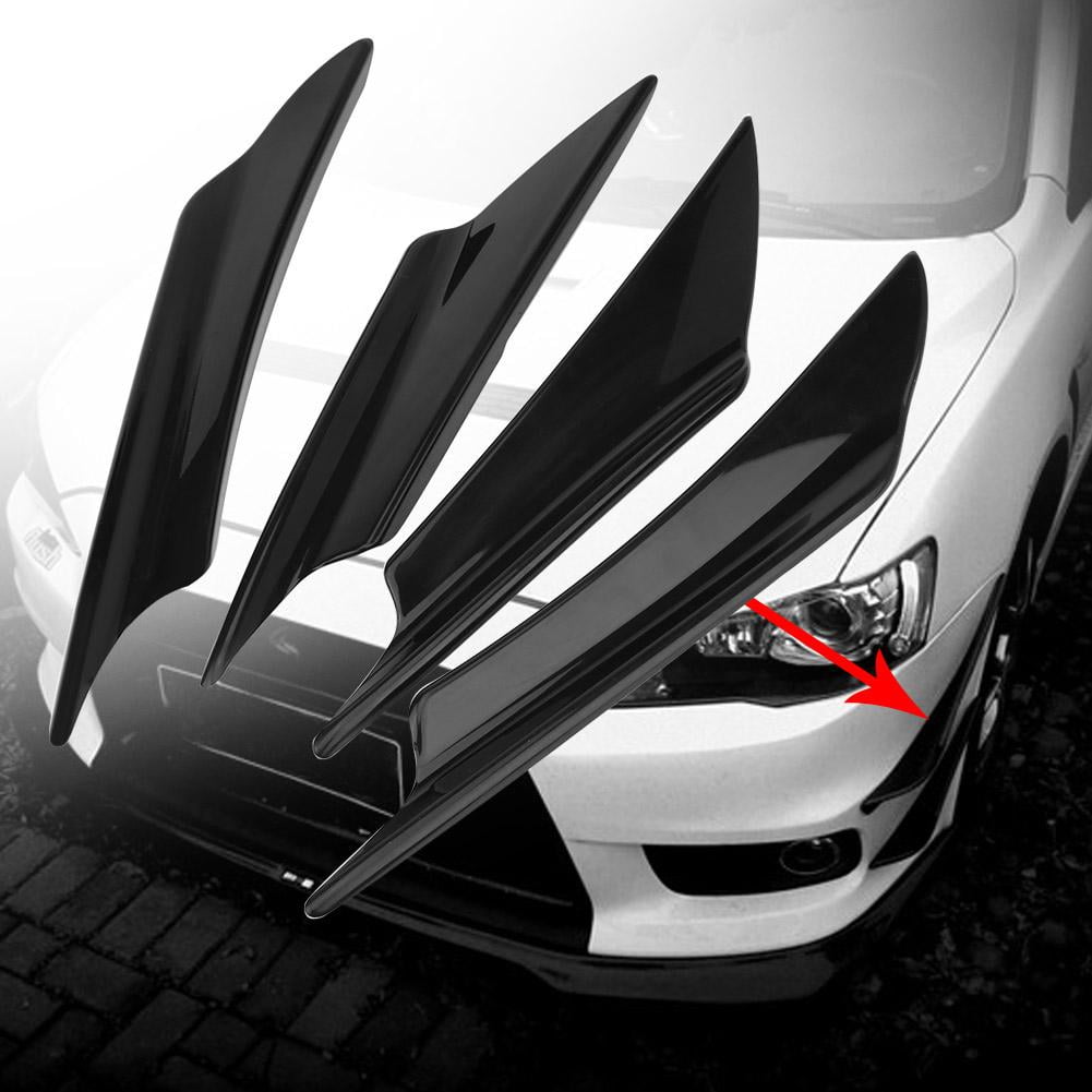 OTVIAP 4pcs Universal Car Body Spoiler Front Bumper Lip