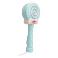 thumbnail image 3 of Sopla la barra de burbujas estilo piruleta música ligera magia eléctrica barra de burbujas sopla automáticamente la pistola de burbujas azul claro, 3 of 10