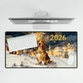 thumbnail image 4 of Basset Hound Happy New Year 2026 with Fireworks on New Year's Eve Desk Mat Full Keyboard Mouse Pad Bassets Dog Breed Lovers Gifts Idea Large Mousepad - 12022, 4 of 5