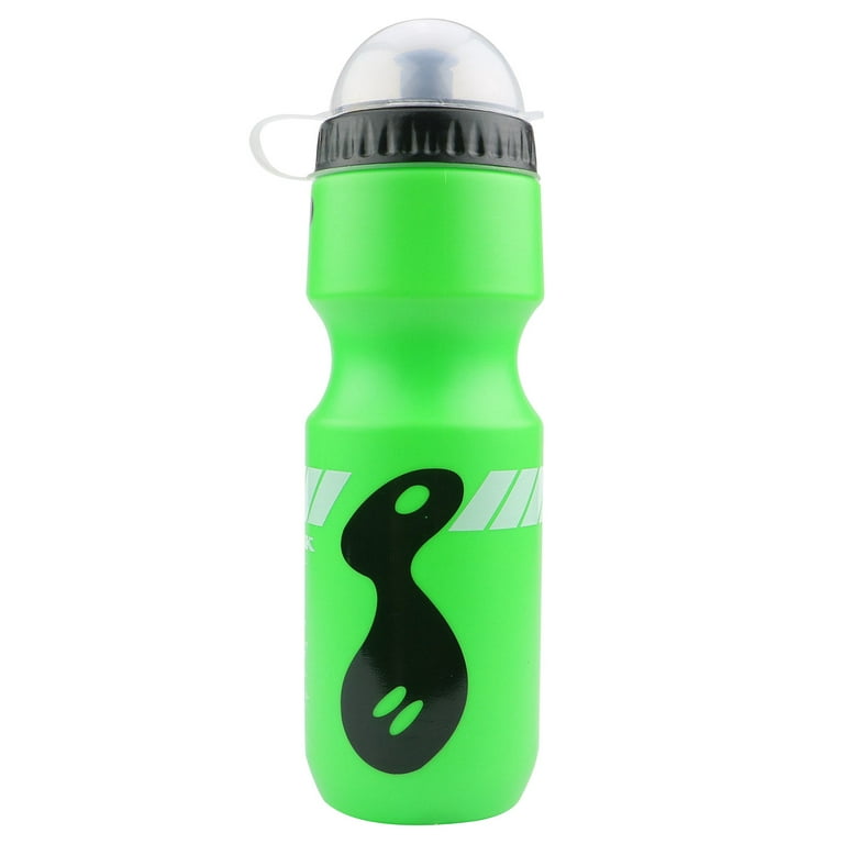 Swiss Tech Stainless Steel Insulated Water Bottle with Leakproof Chug Lid, Carabiner Clip Handle and Silicone Boot, 24oz, Soft Touch Green