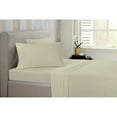 thumbnail image 5 of Bibb Home Antimicrobial 4 Piece Solid Sheet Set - 6 Colors - White - Queen, 5 of 5