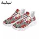thumbnail image 1 of Noisydesigns - Zapatos de verano de malla transpirable para mujer, con estampado floral de leopardo, cómodos zapatos de plataforma , calzado deportivo para exteriores, 1 of 6