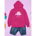thumbnail image 3 of Kiddie Lineless Stego Dino Hoodie Juniors -Image by Shutterstock,  x-Large, 3 of 4