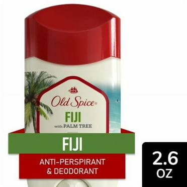 2X - Old Spice for Men Antiperspirant Deodorant Invisible Solid Fiji Scent 1-Pack