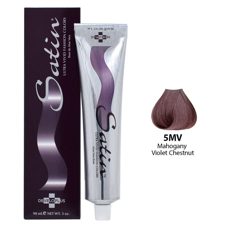 Satin Haircolor 5MV Mahogany Violet chestnut - Walmart.com