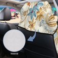 thumbnail image 3 of ZUXONGSY Car Seat Cover Towel Floral Print Auto Front Seat Covers Non-Slip Sprints Towel Car Seat Covers Universal Fit for Cars Suvs Vans Trucks, 3 of 8