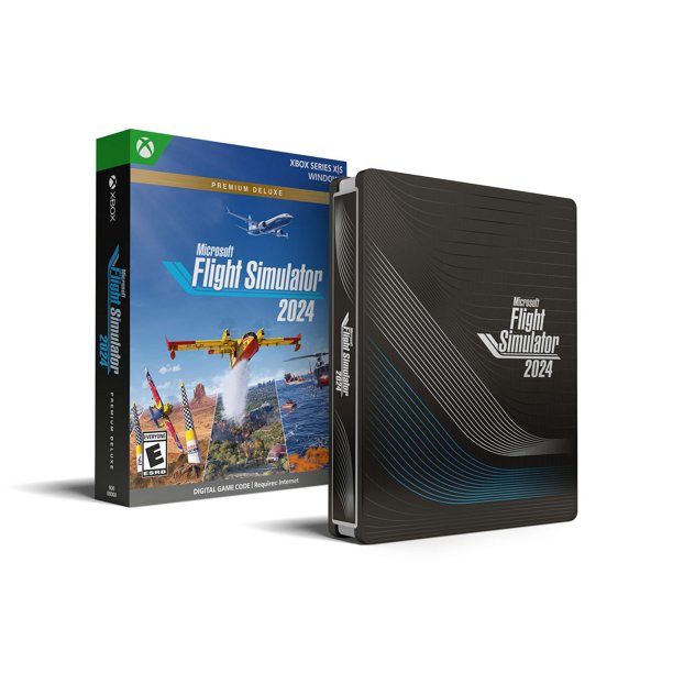 Microsoft Flight Simulator 2024 Premium Deluxe SteelBook® Edition