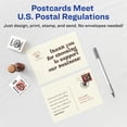 thumbnail image 4 of Postales imprimibles Avery 5919 100 en blanco, 10,8 x 14 cm, color marfil, 4 of 8