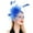 Blue, variant on Baberdicy White Fascinator Hat Big Deal Hats for Women Fascinators Womens Flower Hat for Tea Party Cocktail Ball Wedding Church Clearance!