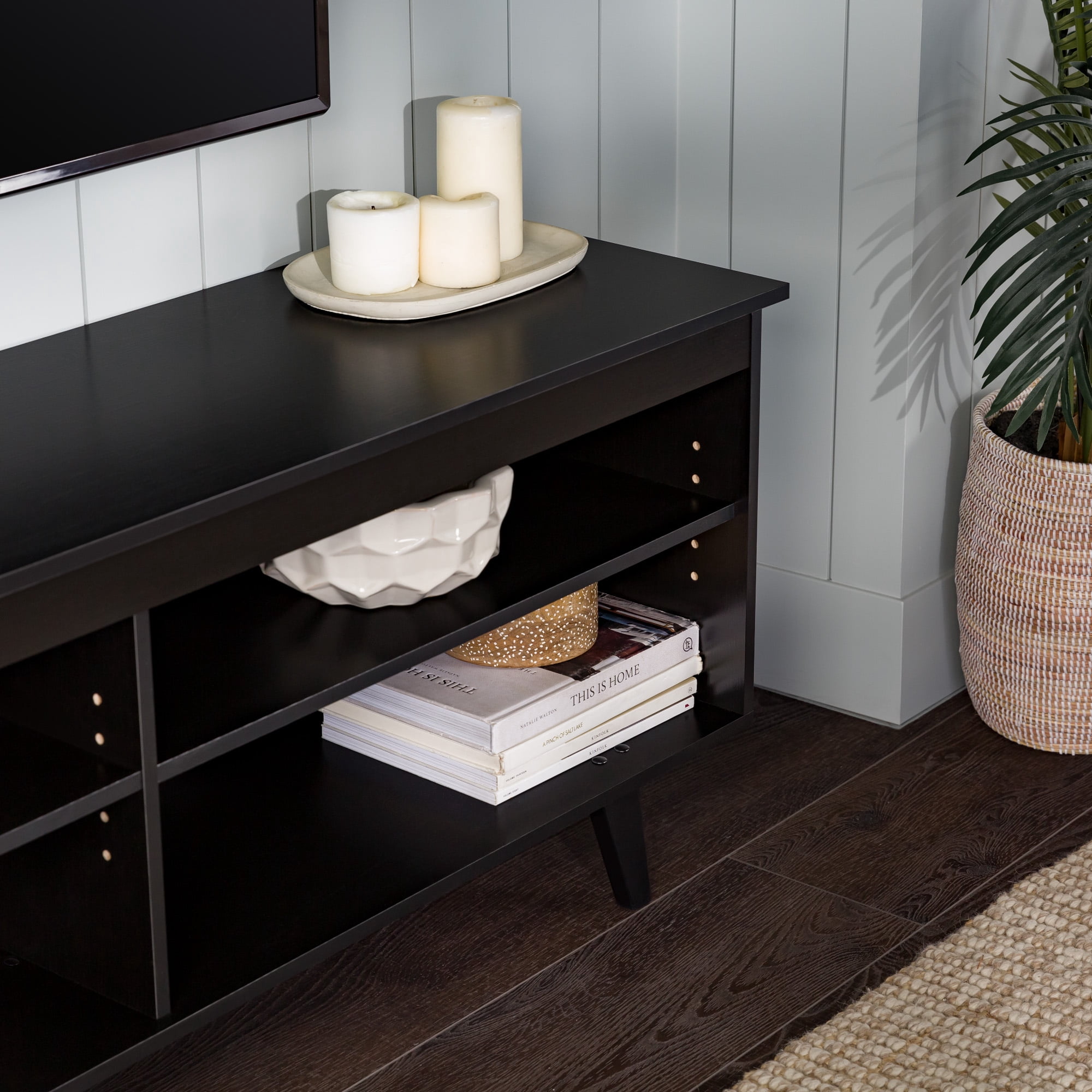 Desert Fields Mid-Century Modern TV Stand Console for TVs up to 65"