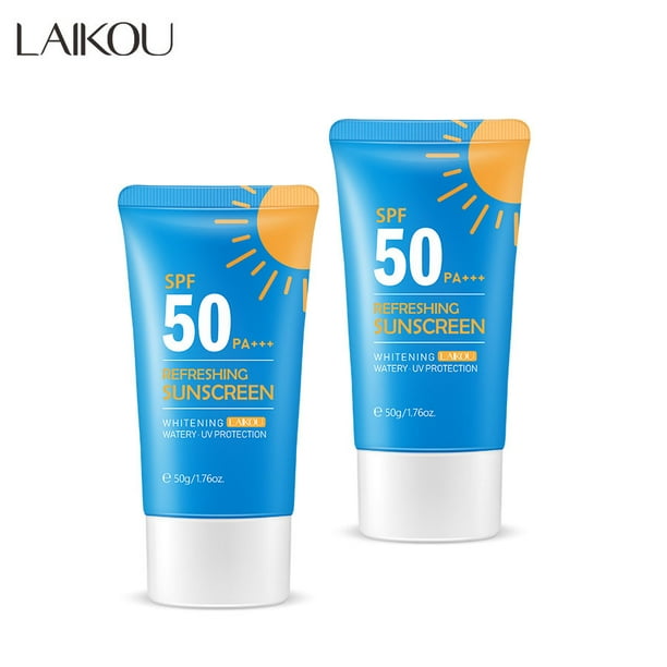 1pc/2pcs Daily Sunscreen Cream, SPF50 PA+++ Sun Cream For UV Protection