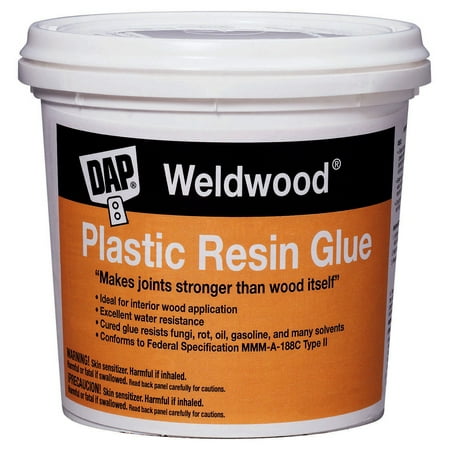 Dap Weldwood 204 4.5 lb. Plastic Resin Wood Glue (Best Bonding Glue For Plastic)