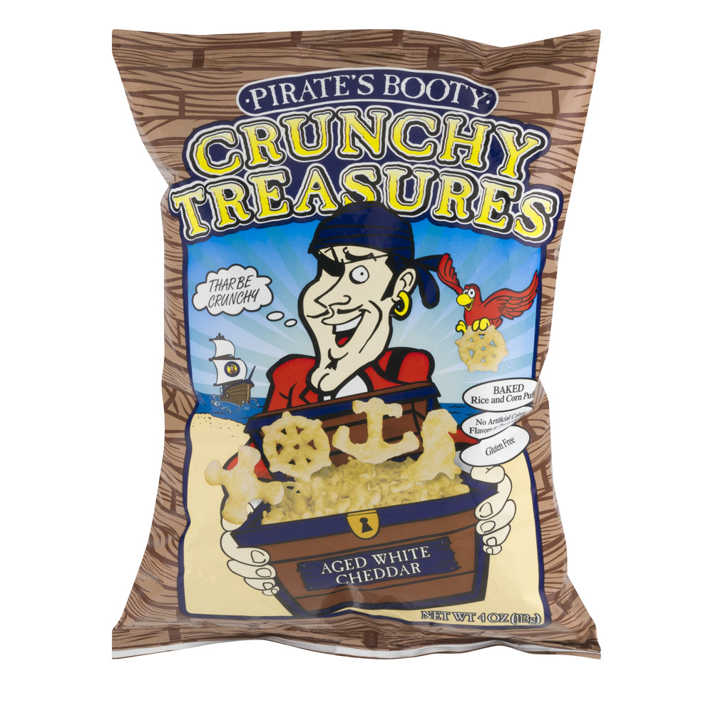 Pirate booty cheese puffs