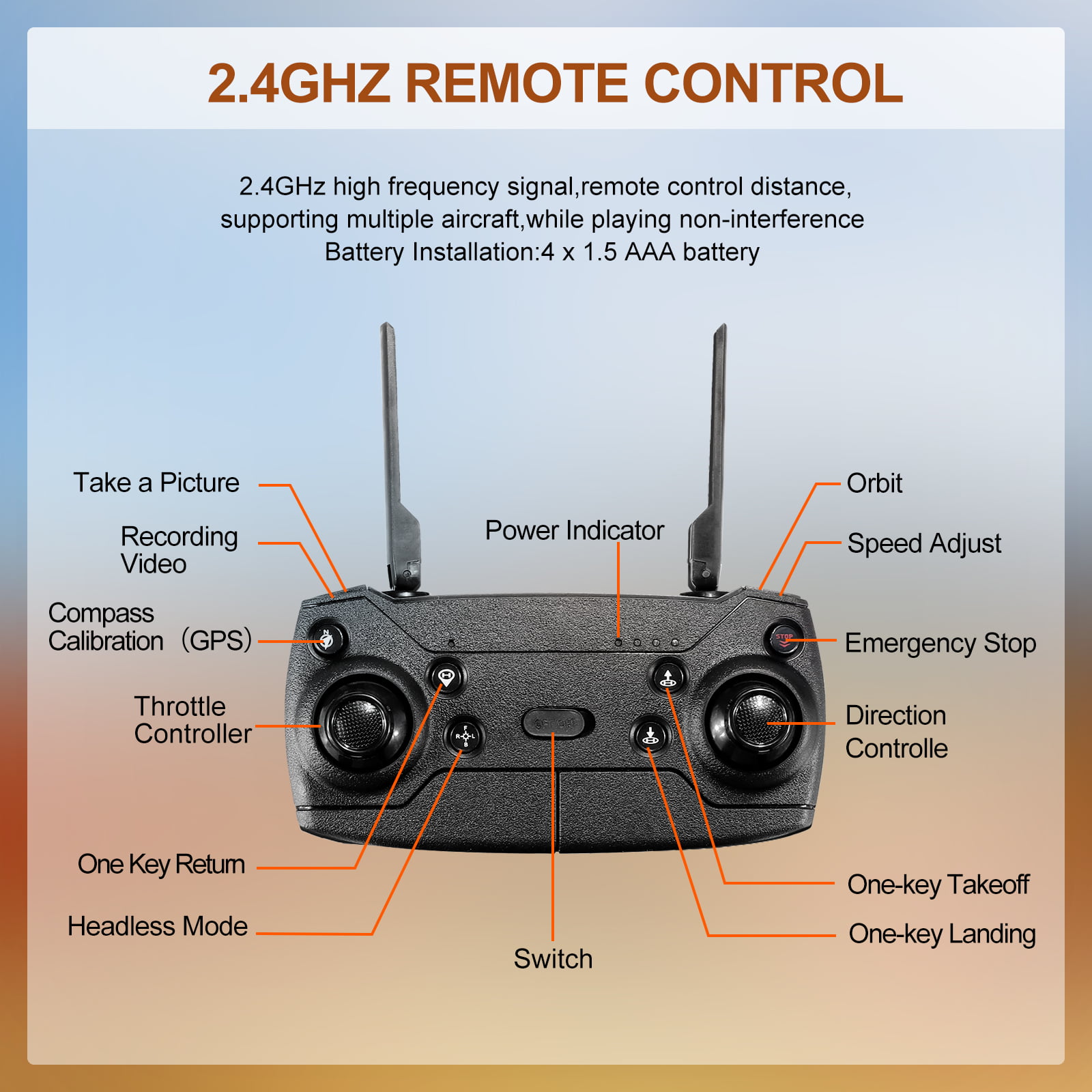 EACHINE E520S GPS Drones for Adults, 5G WIFI FPV Drones with Camera 4K, Follow Me, Waypoint Flight Mode, Foldable Drones Kids Men Gift Walmart.com