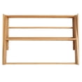 thumbnail image 1 of Wooden Laundry Clothes Rack, Folding Bamboo Laundry Drying Rack Sturdy Support  for Blanket, 1 of 7