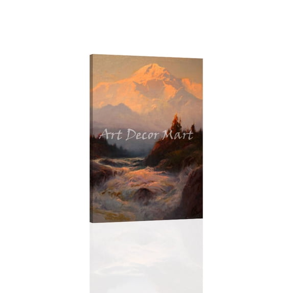 Rivers And Mountains - CANVAS OR FINE PRINT WALL ART PRINT