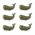 thumbnail image 7 of Zeckos Bronze Cast Iron Whale Drawer Pull Cabinet Knob Set of 6, 7 of 7