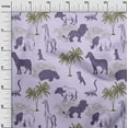 thumbnail image 3 of oneOone Velvet Amethyst Fabric Tropical Animal Sewing Fabric By The Yard Printed Diy Clothing Sewing Supplies 58 Inch Wide, 3 of 4