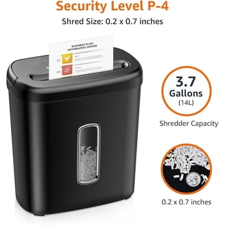 Royal CX6 6-Sheet Crosscut Shredder, 29183G-BK - Walmart.com