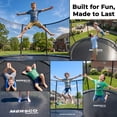 thumbnail image 2 of Mersco 14FT Kids Trampoline, ASTM Certified Heavy Duty Outdoor Trampoline with Safety Enclosure Net for Backyard Family Fun, Pumpkin Trampoline SPACE, 2 of 11