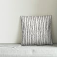 thumbnail image 2 of Creative Products Grey and White Modern Herringbone 16x16 Spun Poly Pillow, 2 of 2