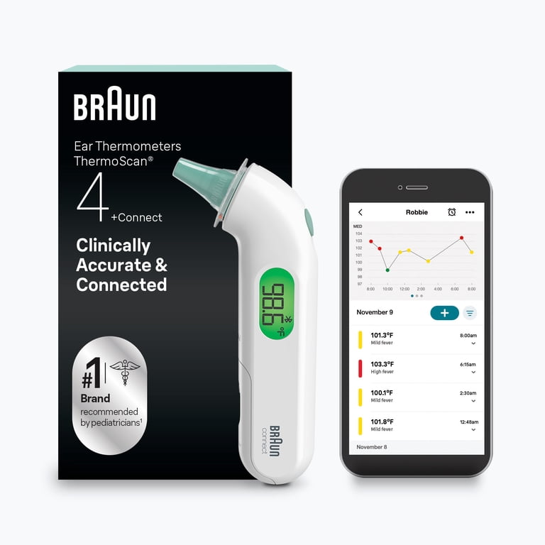 Braun Thermoscan 4+ Connect Ear Thermometer photo 1