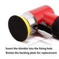 thumbnail image 3 of Air Sander Valianto 2 3 Mini neumática Random Orbital Red, 3 of 5