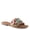 GREEN MULTI, variant on Azura Women's SUGARPLUM Beaded Slide Sandals – Embroidered Design, Crystal Accents, Suede Footbed, Made in India