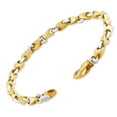 thumbnail image 2 of Pompeii Men's Link Rolo 14k Gold (24gram) or Platinum (38gram) 5mm Bracelet 8" (,), 2 of 3