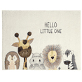 thumbnail image 5 of Animal Print Rugs - Zebra, Bear, and Lion Soft Rugs, 5 of 5