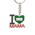 thumbnail image 1 of Daily Language chat feliz cumple El soporte del llavero de metal del llavero ama a mamá, 1 of 3