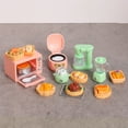 thumbnail image 5 of 1/12 Realistic Doll House Kitchen Appliance Oven Rice Cooker Model Creative Role Play Educational Toy For Children Fun, 5 of 9