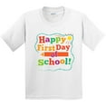 thumbnail image 3 of Inktastic Happy 1st Day of School Youth T-Shirt, 3 of 5