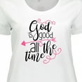 thumbnail image 4 of Inktastic God is Good All the Time Women's Plus Size T-Shirt, 4 of 5