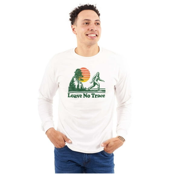 Leave No Trace Urban Legend Sasquatch Plus Size Long Sleeve Graphic Tee Shirt Brisco Brands 2X
