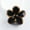 【Elegant Black Flower】, variant on Hawaiian flower hair clip, ladies' large flower hair clip, tropical hair clip, beach vacation accessories, sparkling gold