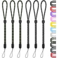 thumbnail image 1 of ORUYROP Hand Wrist Strap Lanyard, 6 Pack 9.5inch Adjustable Nylon Wristlet Straps Keychain String for Cell Phone Case Holder, AirPods Pro 2 2022, Camera, Key, GoPro, USB Drive, Ski Glove (Blac, 1 of 7