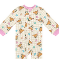 thumbnail image 4 of Disney Baby Onesie Zip-Up Sleeper - Bambi Hacci Sleep N Play Footed Onesie Pajamas, Boys Girls Size: 6-9 Months, 4 of 4