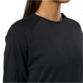 thumbnail image 3 of Reebok Womens Training Supply Jersey Basic T-Shirt, Black, XX-Small, 3 of 6