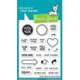 thumbnail image 2 of Lawn Fawn Clear Stamps 3"X4"-Push Here, 2 of 4