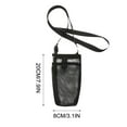 thumbnail image 3 of Breathable Mesh Water Bottle Holder With Adjustable Strap For Outdoor Activities, Hands-Free Hydration Solution For Hiking, Running, And Travel Enthusiasts(Black),Ccwuwei, 3 of 8