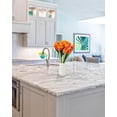 thumbnail image 4 of White Flowers Artificial Tulips Real Touch Tulip Bouquets in Bulk Fake Tulips Flowers for Home Kitchen Decoration Wedding Party with Box, 4 of 5