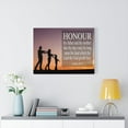 thumbnail image 2 of Scripture Walls  Honour Thy Father and Thy Mother Exodus 20:12 Bible Verse Canvas Christian Wall Art Ready to Hang Unframed, 2 of 9